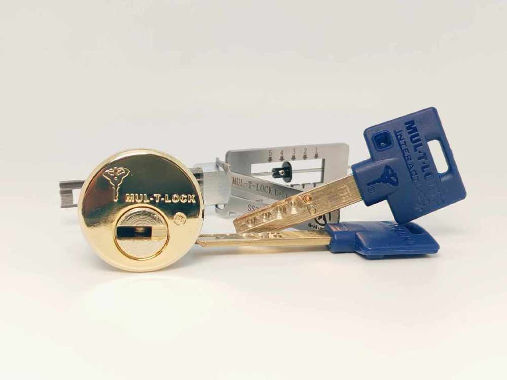 Lishi style MUL-T-LOCK Left Lock 2-in-1 SS381 Residential Professional Locksmith tool
