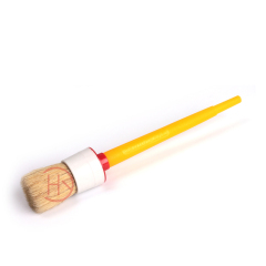 Pure Bristle Round Plastic handle Paint Brush