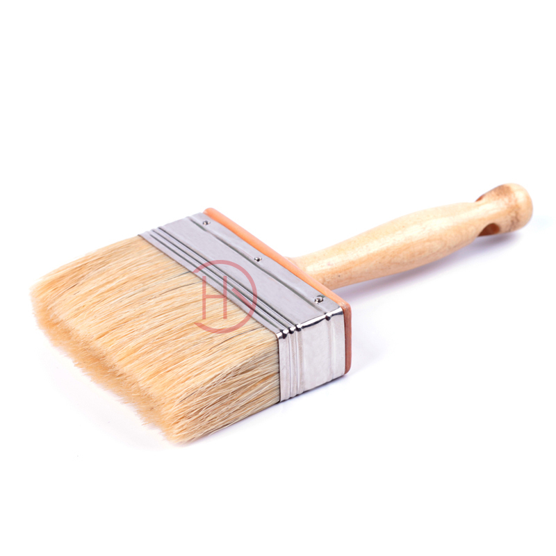 Natural Bristle Wood Handle Ceiling/ Wall Brush