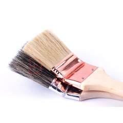 Wooden Handle Angle Radiator Paint Brush