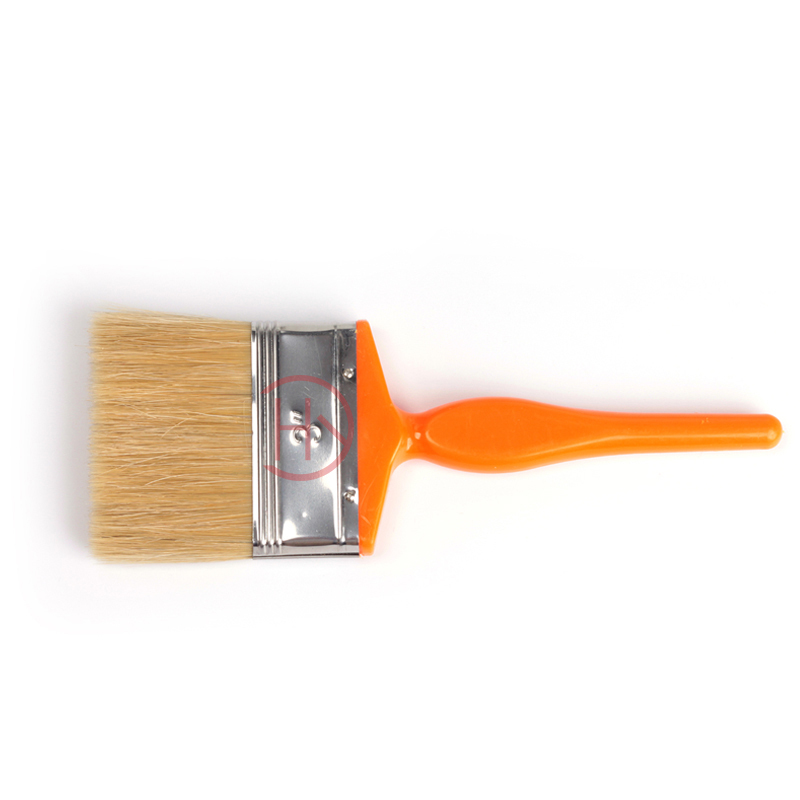Plastic Handle Flat Paint Brush HYFP013