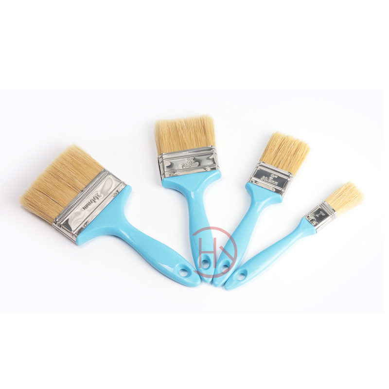Plastic Handle Flat Paint Brush