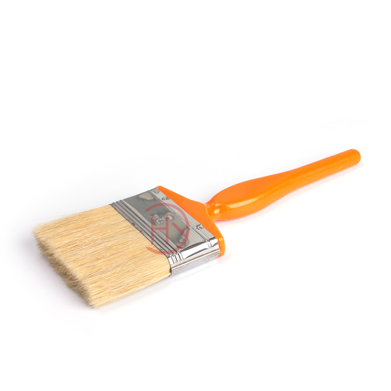 Plastic Handle Flat Paint Brush HYFP013