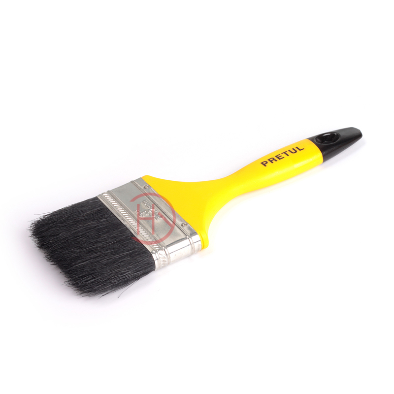 Plastic Handle Flat Paint Brush HYFP018