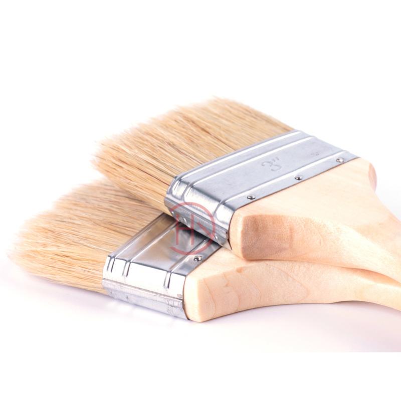 Natural Wood Handle Paint Brush HYFW018
