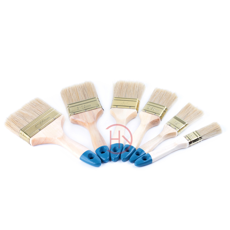 Natural Wood Handle Paint Brush HYFW019