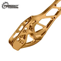 High Precision Single Color Anodized Aluminum Titanium Parts Machining Cnc Machined