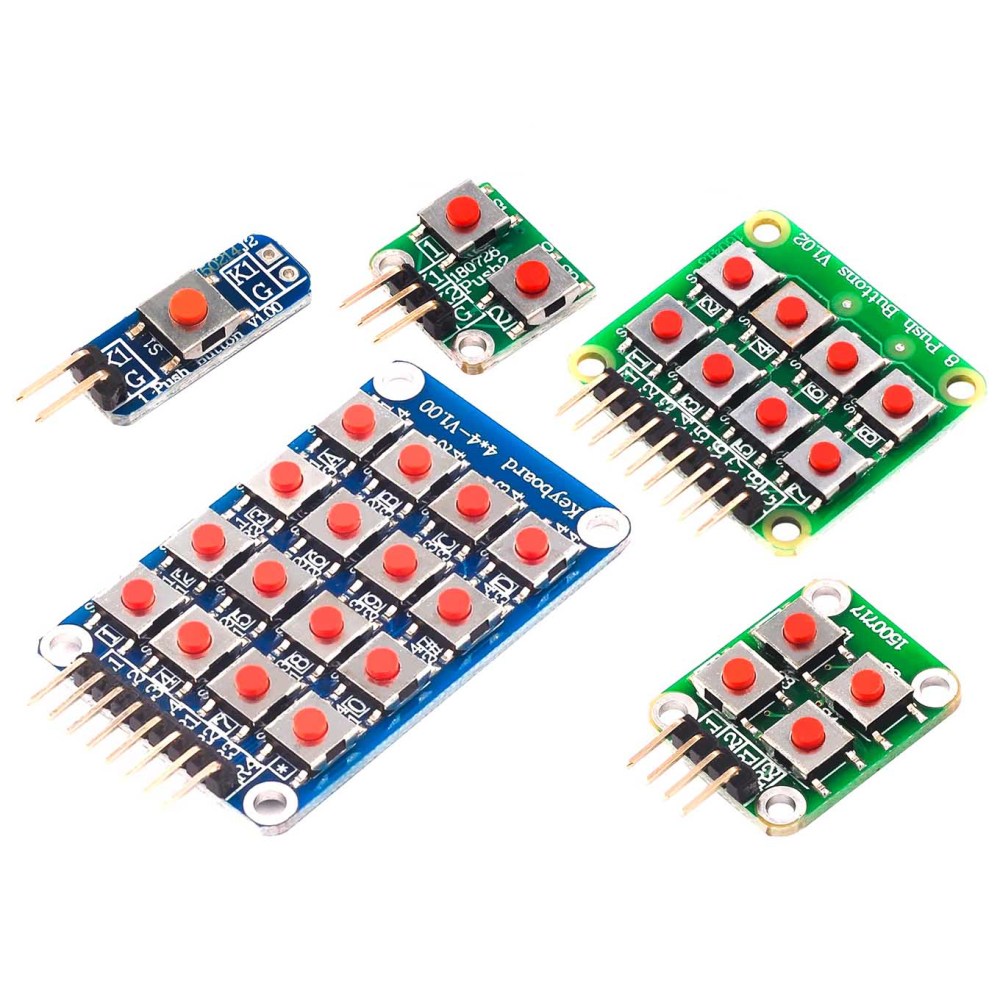 Micro Switch 2*4 Matrix 8-bit Independent keyboard Module