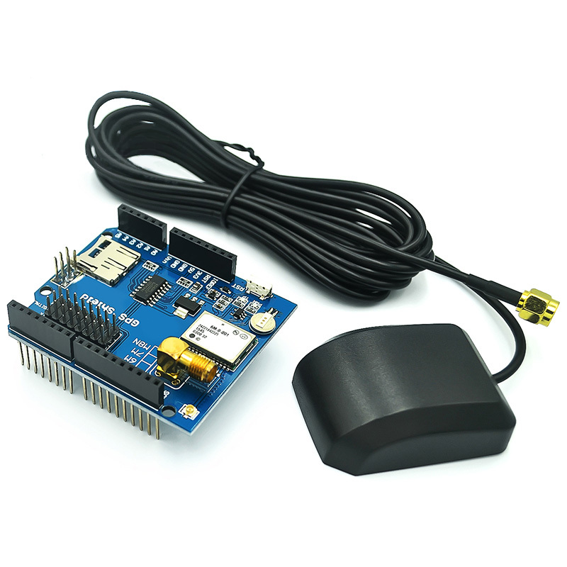 NEO-6M GPS Expansion Board With SD + Antenna