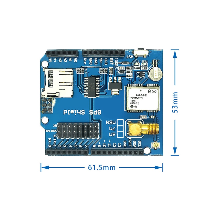 NEO-6M GPS Expansion Board With SD + Antenna