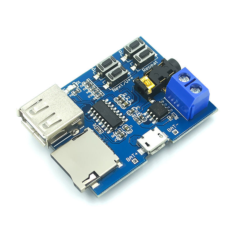 TF Card U Disk MP3 Format Decoder Board Module
