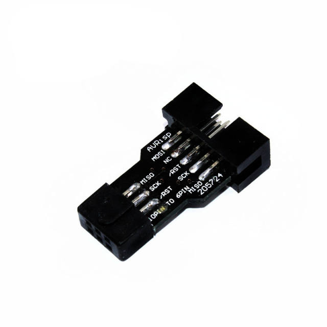 10 Pin To 6 Pin Atmel Programlayıcı Çevirici Kartı Arduino Uno R3 Mega 2560 AVRI - Foto 6