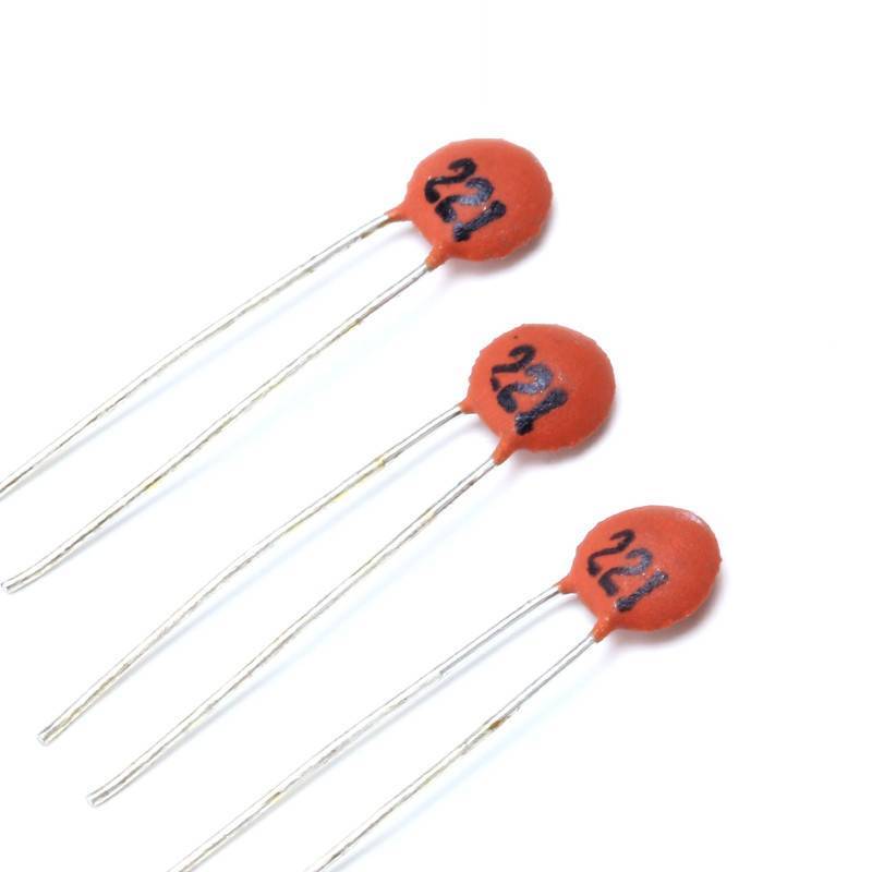 250pcs (25values x 10pcs) Ceramic Capacitor