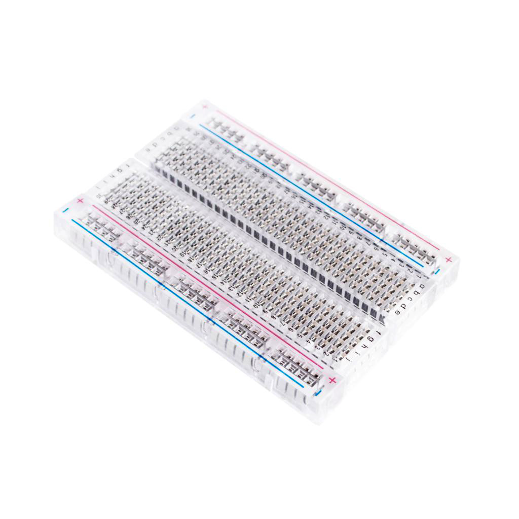 83X55MM 400 Holes Transparent Breadboard