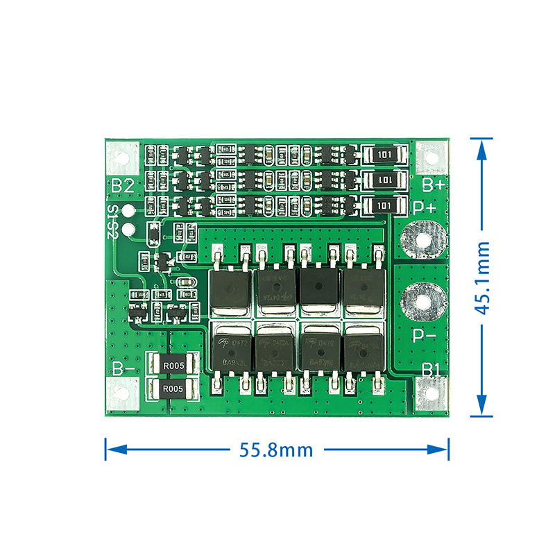 BMS 3S 18650 Li-ion Lithium Battery Protection PCB Board