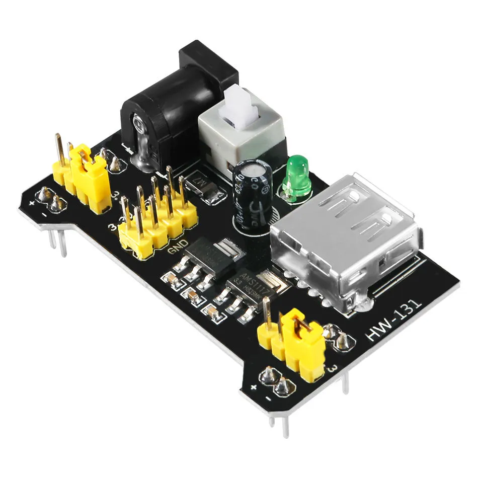 Mb10 Power Module 3.3V 5V MB102 Breadboard Power Supply Module