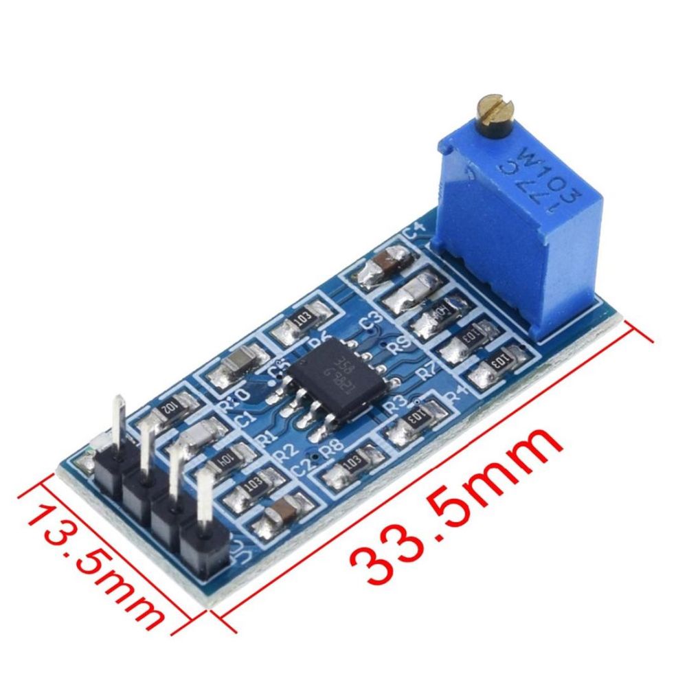 LM358 100 Times Gain Signal Amplifier Module