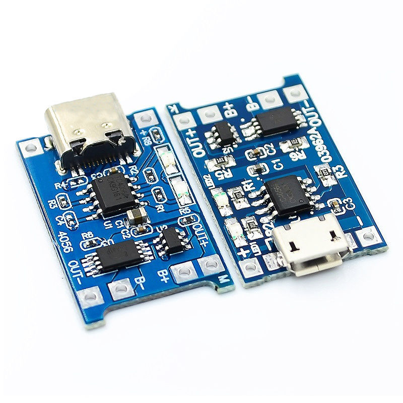 TP4056/18650 Lithium Battery 3.7V 3.6V 4.2V Charging Protection Board