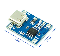 TP4056 1A Lithium Battery Type-C Interface