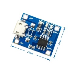 TP4056 1A Lithium Battery Micro Interface