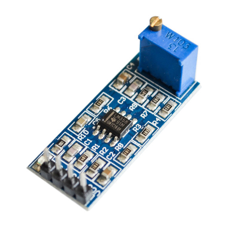 LM358 100 Times Gain Signal Amplifier Module