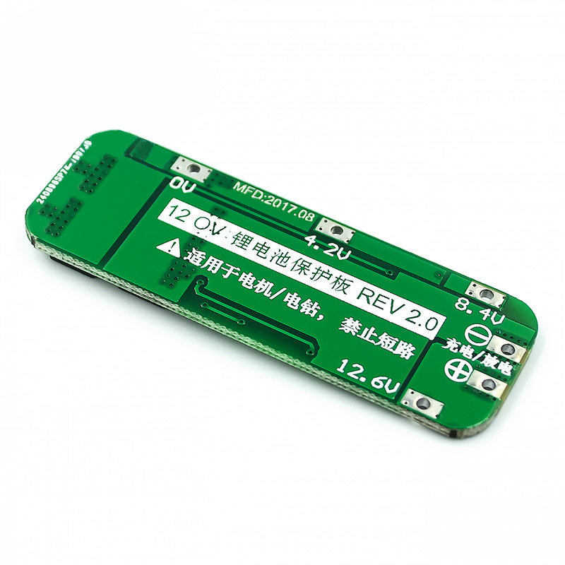 3S 11.1V 12V 12.6V 18650 Lithium Battery Protection Board