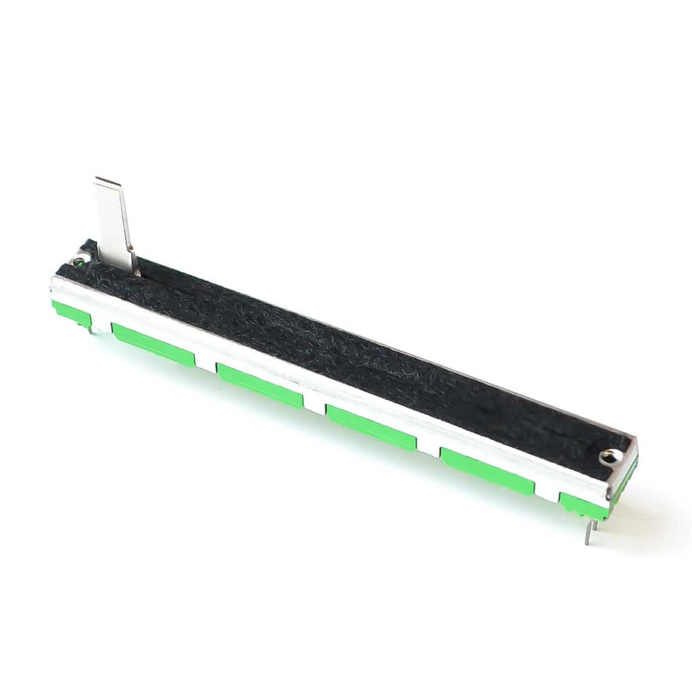B10K B103 75mm Dual-channel Straight Sliding Potentiometer