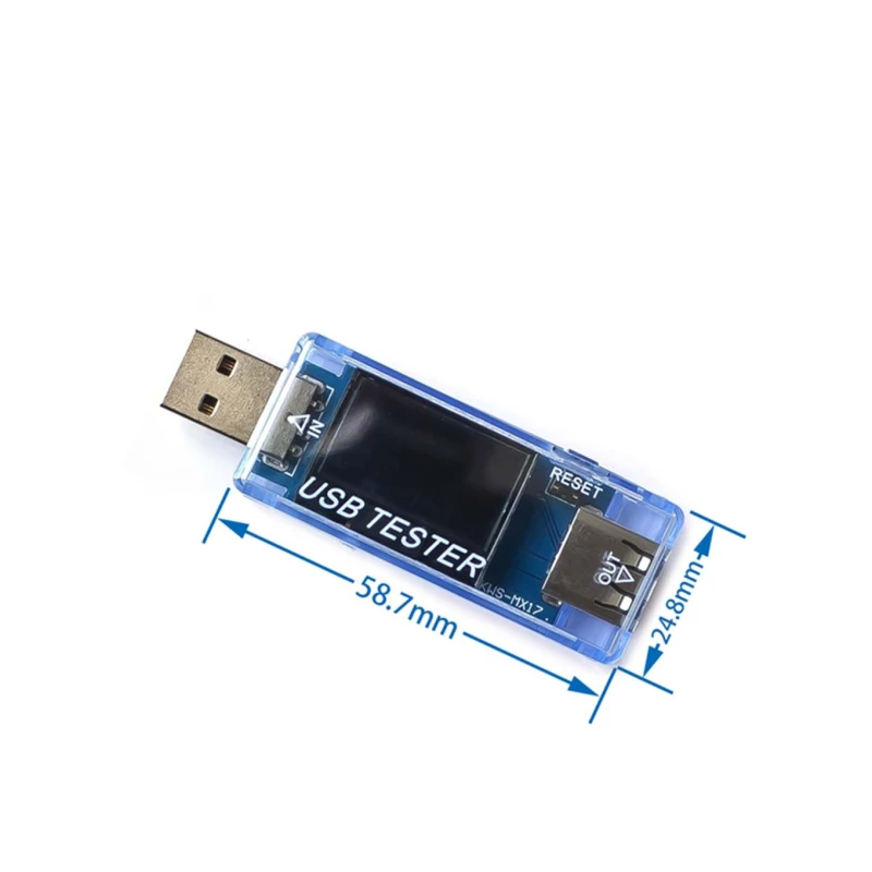 USB Current and Voltage Detector Tester