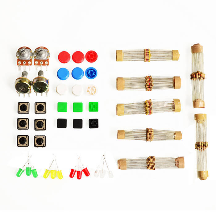 Handy Portable Resistor LED Potentiometer Kit for UNO R3