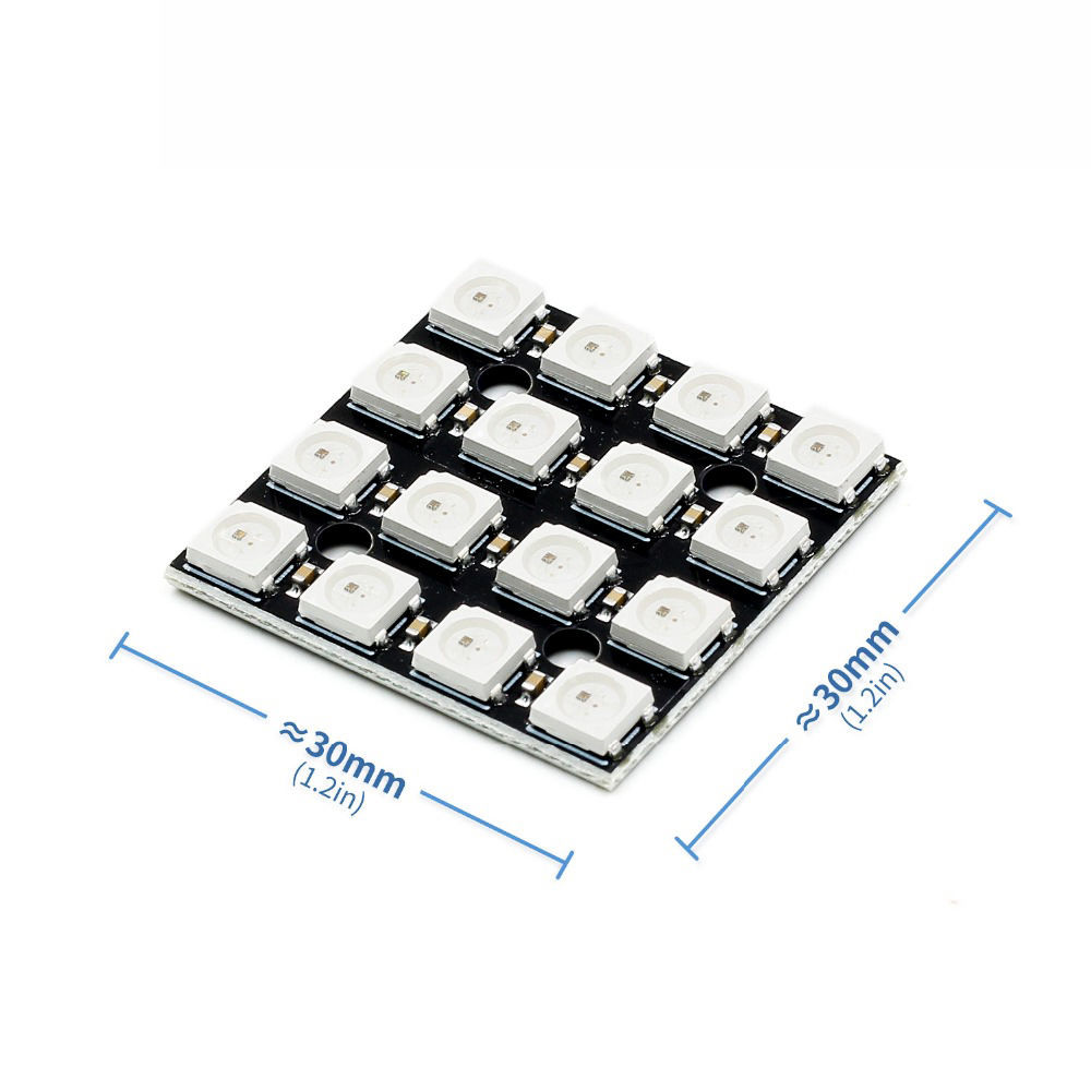 4*4 WS2812B 16Bit RGB LED Integrated Drive Board