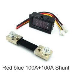Red bule 100A+100A Shunt