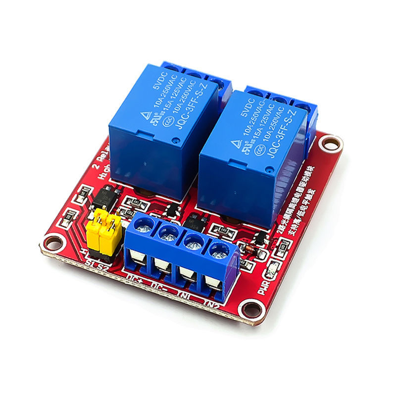 1/2/4/8 Channel 5V Red Board Optocoupler Isolation Relay Module