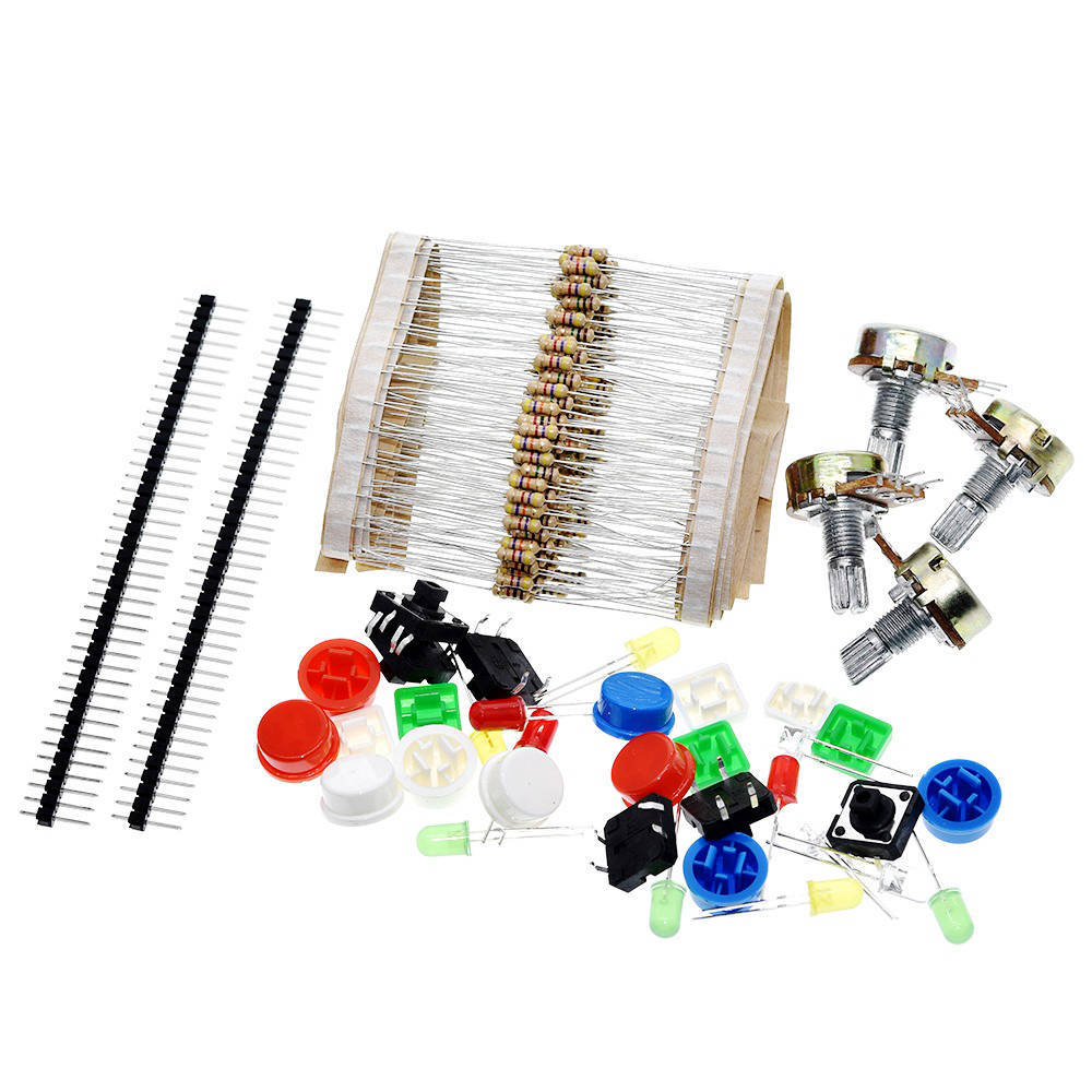 Handy Portable Resistor LED Potentiometer Kit for UNO R3