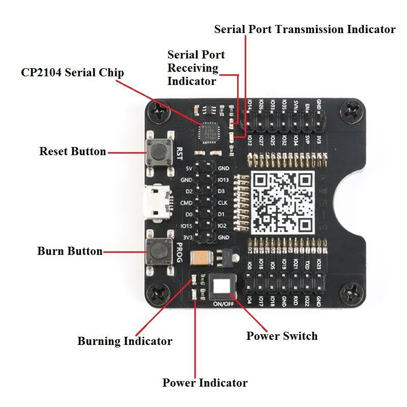 ESP32WROVER/ESP8266/ESP-WROOM-32 Development Board