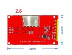 2.8 Inch (with touch)