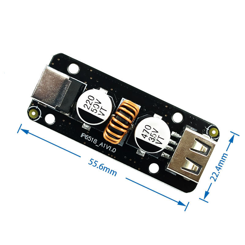 IP6518 BC1.2PD QC3.0 Full Protocol Fast Filling Board Module