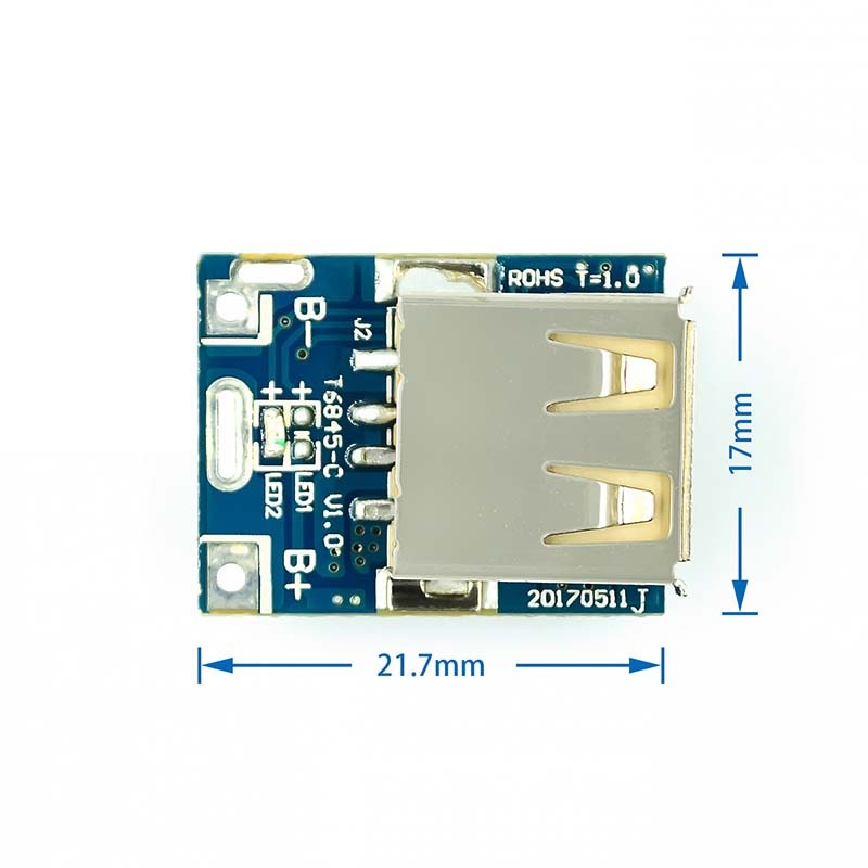 5V Boost Lithium Battery Charging Protection Board 134N3P