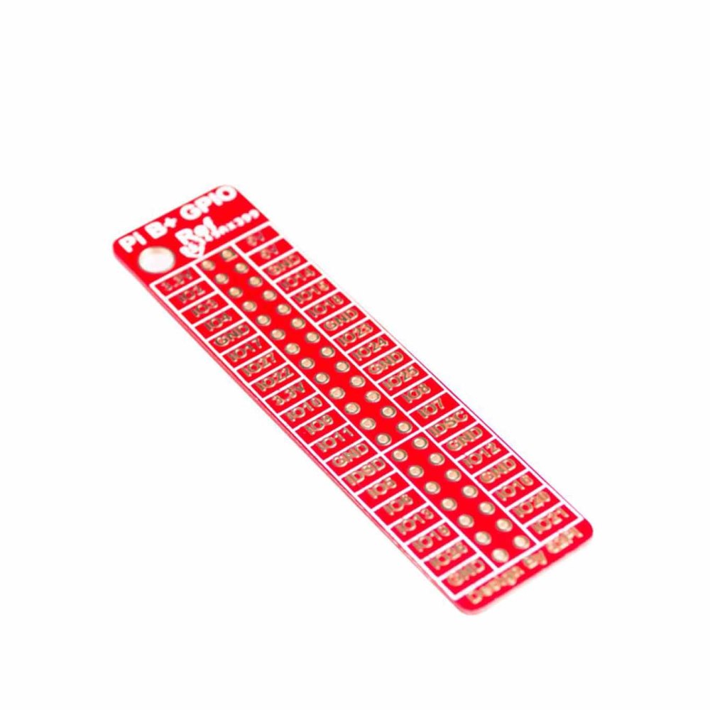 Raspberry Pi B+ GPIO Reference Board