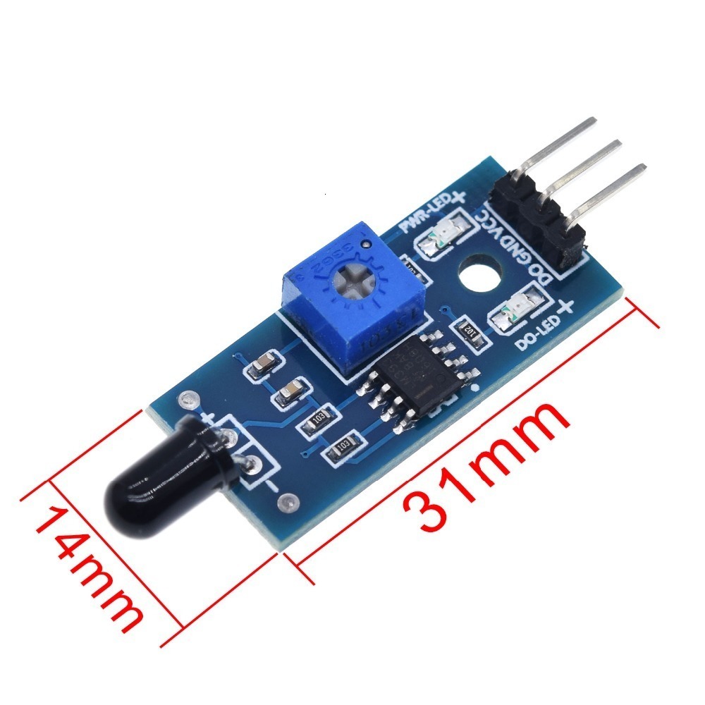 3pin Infrared Flame Detecte Sensor