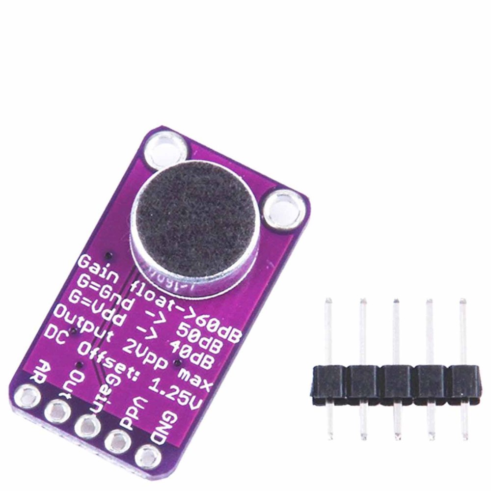 MAX9814 AGC Microphone Amplifier Module CMA-4544PF-W