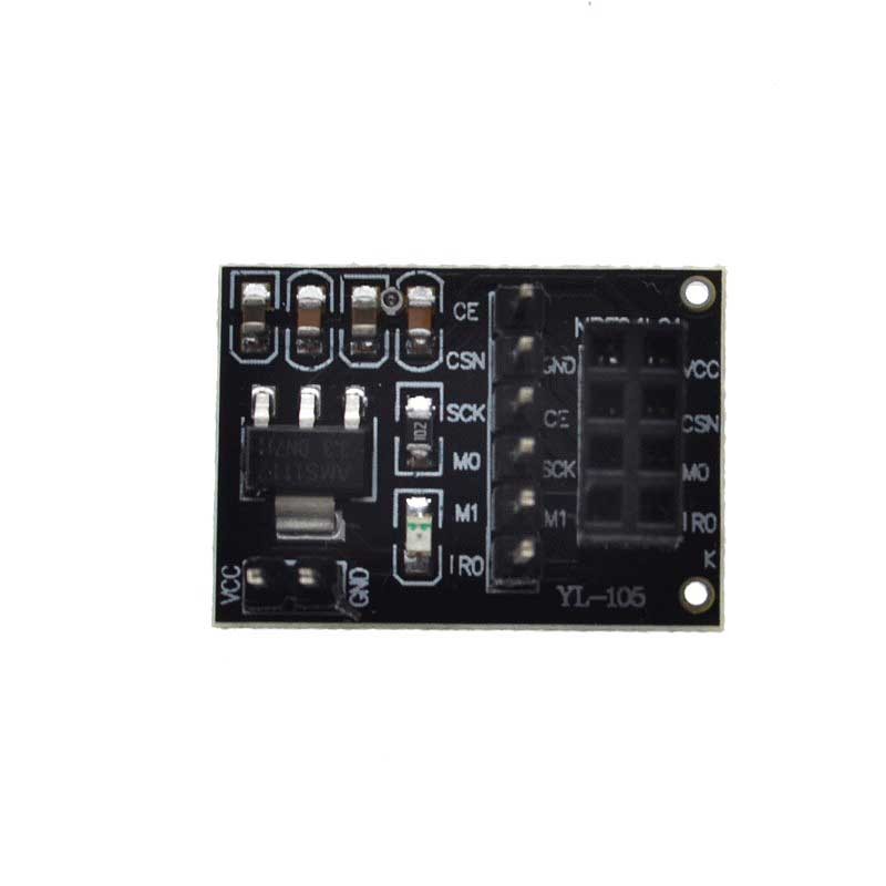 3.3V NRF24L01+ Socket Adapter Plate For Wireless Module