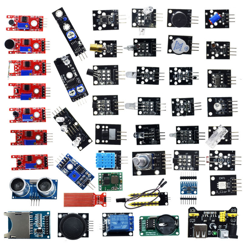 37 In 1 45 In 1 Sensor Kit、RGB、LED