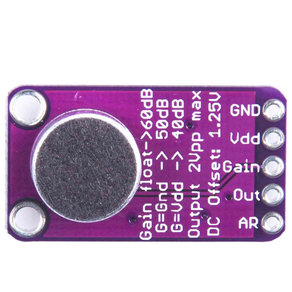 MAX9814 AGC Microphone Amplifier Module CMA-4544PF-W