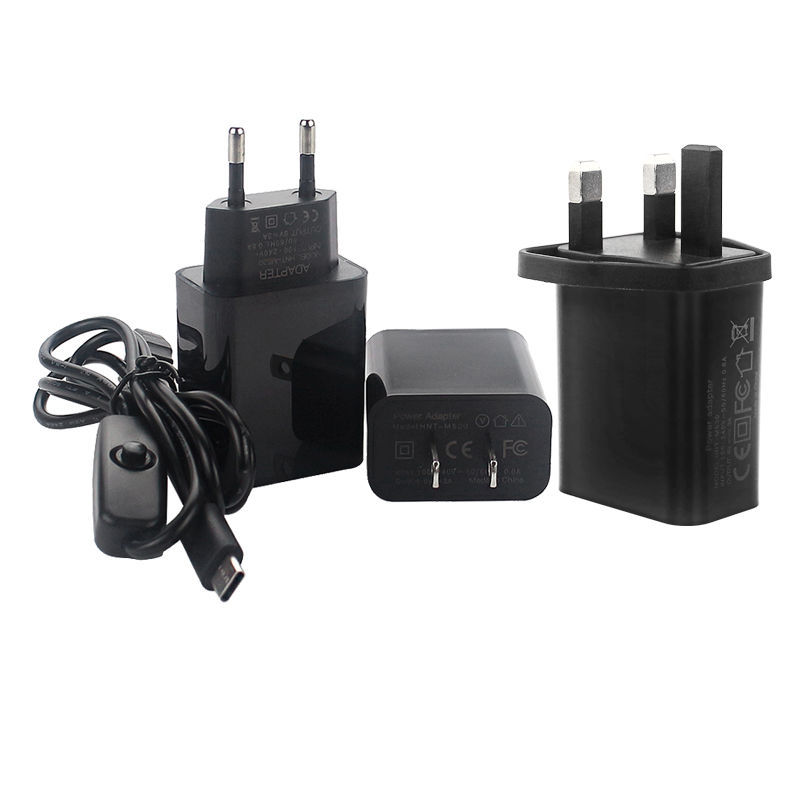Raspberry Pi 4B 5V 3A Type-C USB Power Adapter