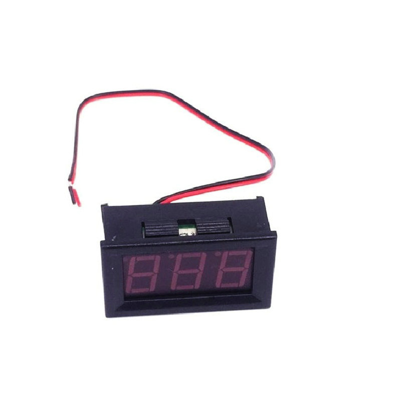 DC 5V-120V DC4.5V-30V 0.56" LED 2 Wires Digital Voltmeter Tester