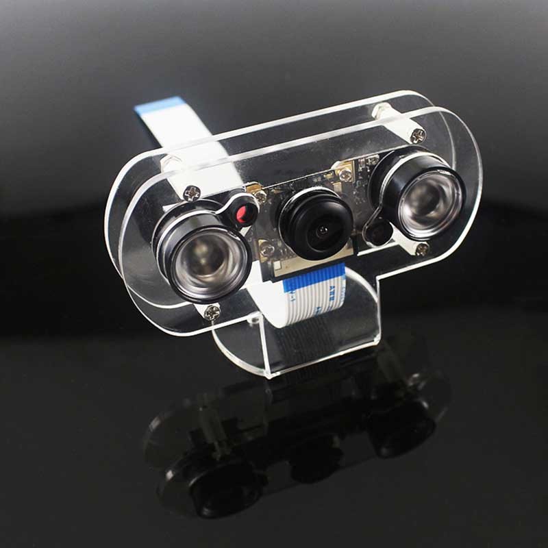 Raspberry Pi 4B/3B+ Fisheye Wide Angle Infrared Night Vision Camera