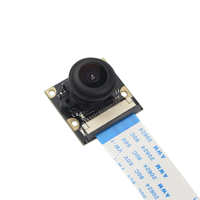 Raspberry Pi 4B/3B+ Fisheye Wide Angle Night Vision Camera