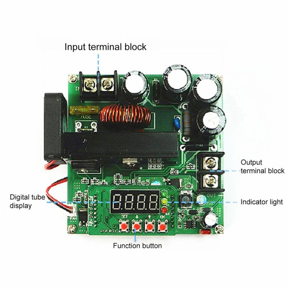 BST-900W 8-60V to 10-120V DC Adjustable Step Up Converter Module
