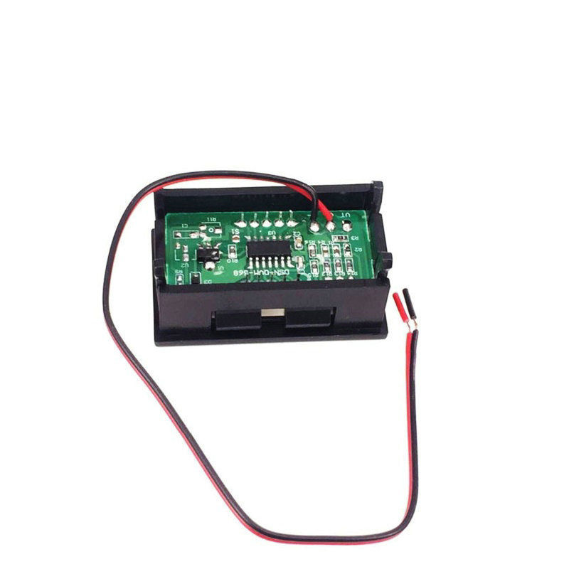 DC 5V-120V DC4.5V-30V 0.56" LED 2 Wires Digital Voltmeter Tester