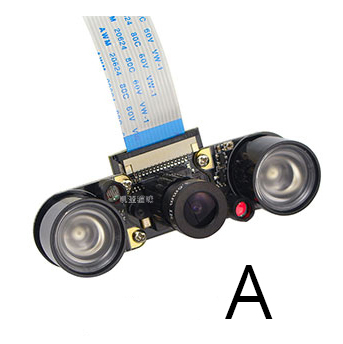 Raspberry Pi 4B/3B+ Fisheye Wide Angle Infrared Night Vision Camera